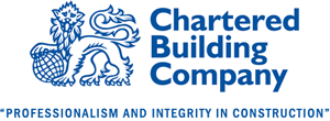 Chartered building company logo